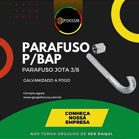 PARAFUSO JOTA PARA CINTA BAP AVULSO