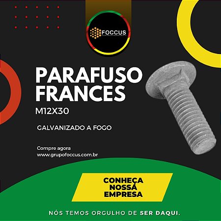 PARAFUSO PCA FRANCES M12X30