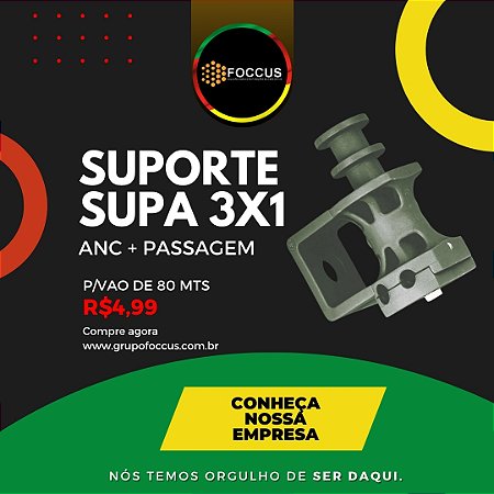 SUPORTE SUPA PRETO