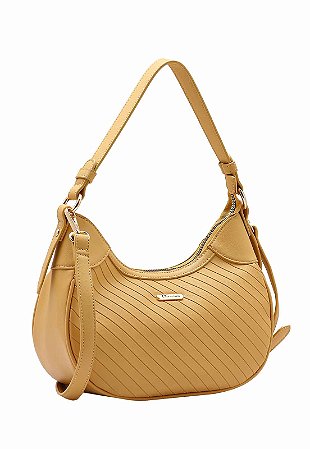 BOLSA FEMININA CHENSON ORIGINAL METELASSÊ AMARELO