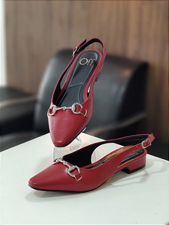SAPATILHA CHANEL OFFLINE VERMELHO JAMBO