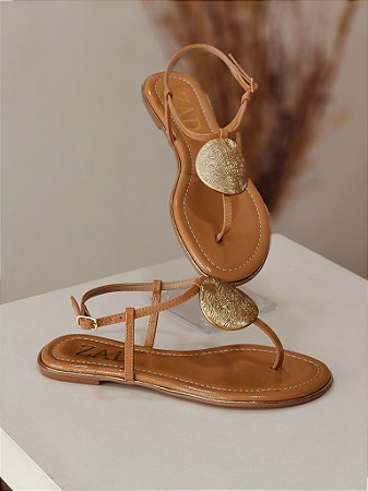 RASTEIRA FEMININA FIO DOCE DE LEITE