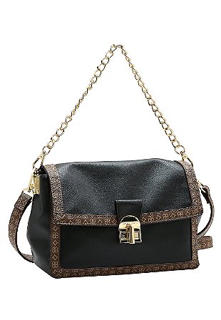 Bolsa Feminina Chenson Oficial Original da Marca Cor Preta