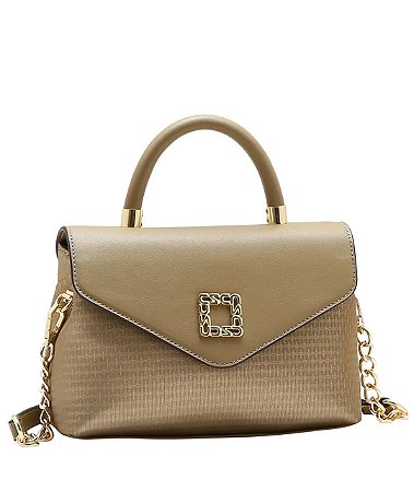 Bolsa Feminina Chenson Alça Transversal Cor Natural