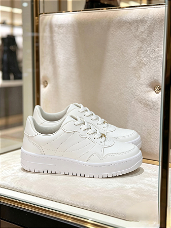 Tênis Feminino Branco Pelica Vizzano