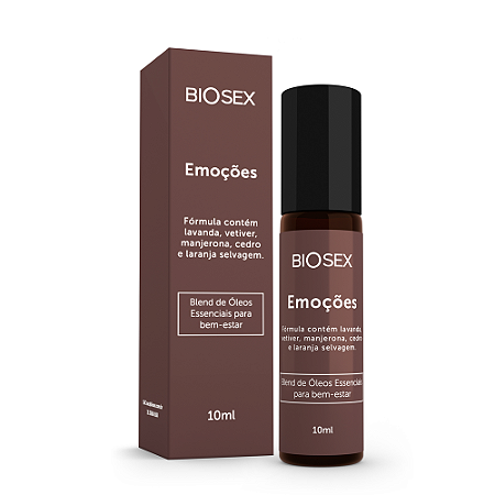 Blend de Óleos Essenciais Emoções Biosex - 10 ml