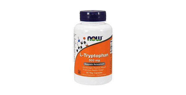 L Triptofano Tryptophan 500mg (60 Caps) Now Foods