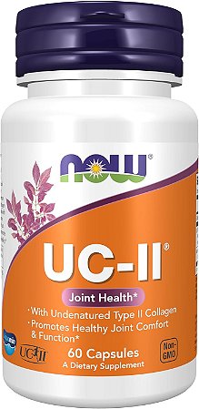 Colágeno tipo 2 40mg UC II 60 cápsulas Now Foods