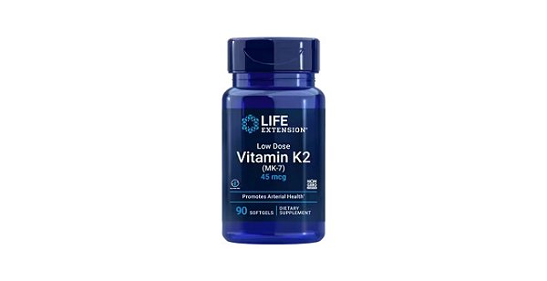 Vitamina K2 (MK7) 90 Caps 200g Life Extension