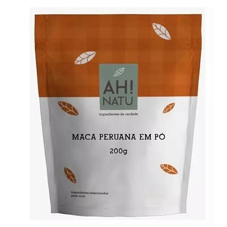 Maca Peruana em Pó Pura 200g Ah Natu