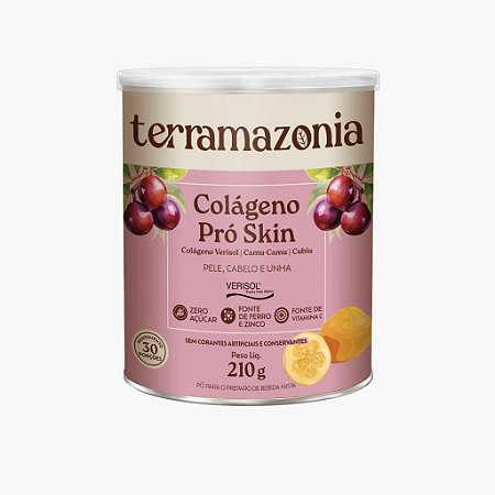 Colágeno Pró Skin Verisol Camu Camu 210g Terramazonia