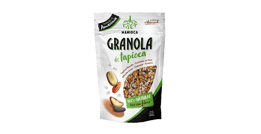 Granola De Tapioca 100% Natural 200g - Manioca