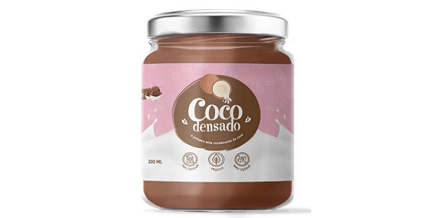 Brigadeiro de Coco Sem Açúcar Vegano 180g - Cocodensado