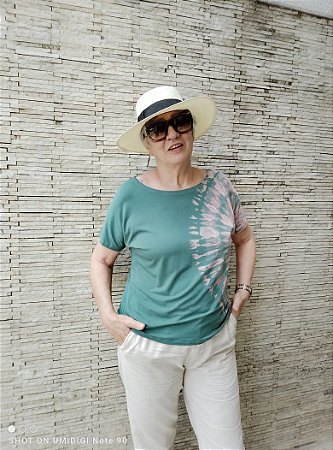 Blusa Feminina Estampa Manual- Conforto e Estilo em Viscolycra