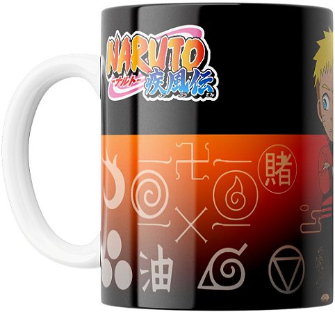 Caneca Anime Naruto Uzumaki Personagem Desenho