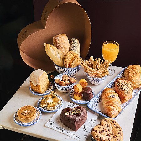 Cesta de Café da Manhã Especial Dia das Mães
