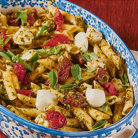 Salada Penne al Pesto para Festas