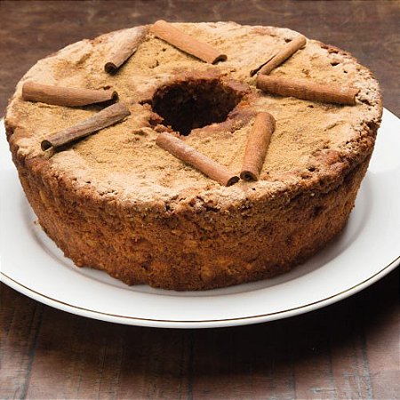 Bolo de Maçã com Canela