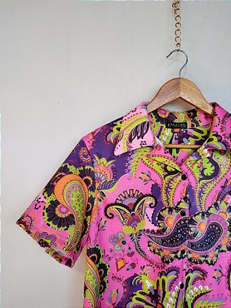 Camisa Rosa Arabescos - XXIV
