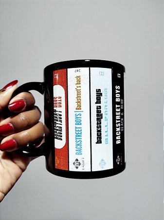 Caneca Retro Backstreet boys Albuns