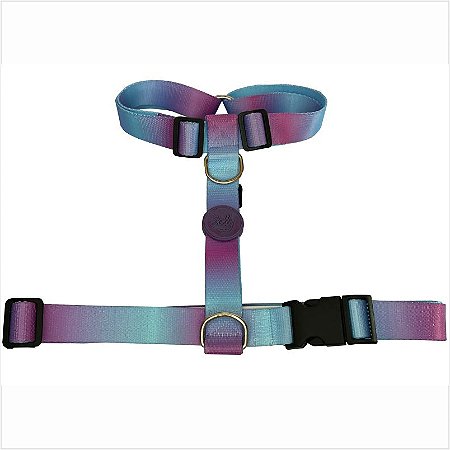 Peitoral H Degradê Roxo