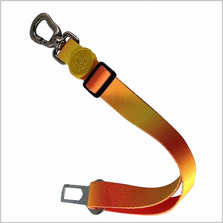 Cinto de Segurança Degradê Laranja