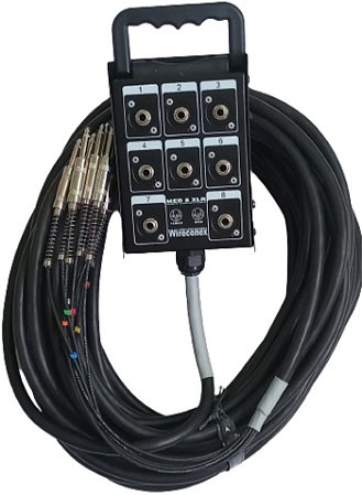 Multicabo 8 vias P10