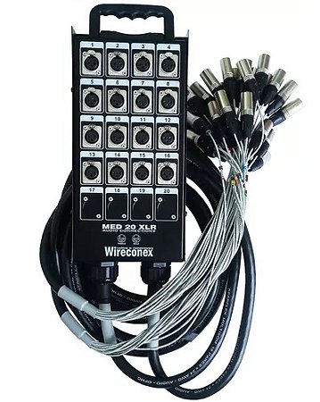 Multicabo Medusa Splitter (split) 16 Vias 10/10 Metros