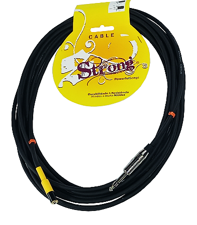 Extensão Para Fone de Ouvido, P2 estéreo Fêmea/P10 Estéreo Macho