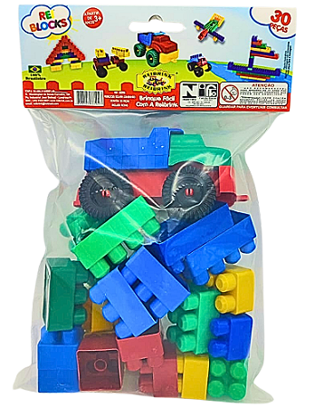 Blocos de Montar Solapa 30 peças