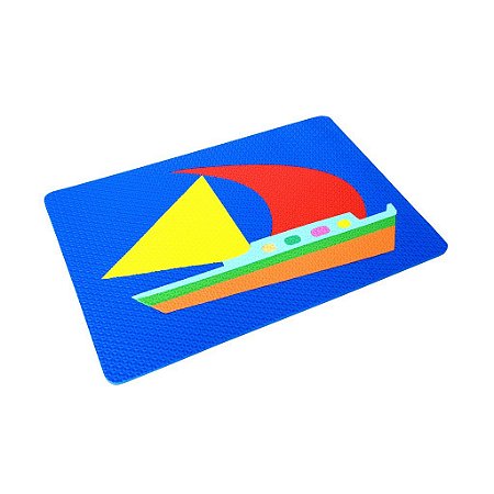 Jogo com 5 Quebra Cabeça De Eva Brinquedo Educativo Reibrink