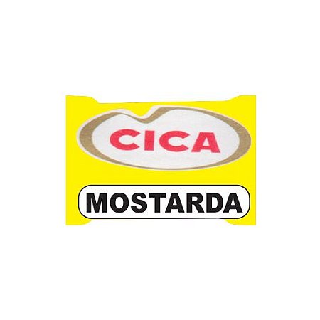 MINIATURA MOSTARDA CICA C/10