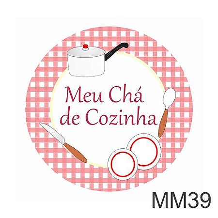 ADESIVO CHÁ DE COZINHA - MIRANDINHA STORE