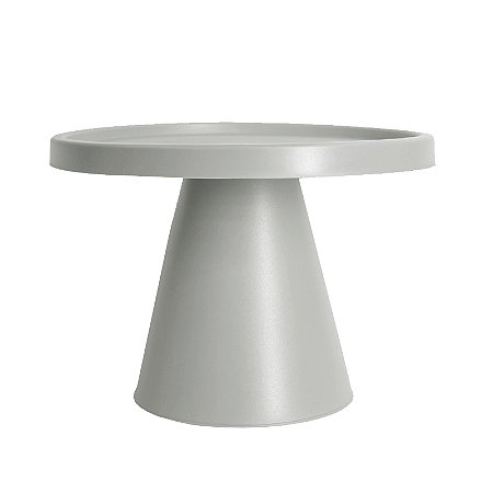 BOLEIRA CONE PEQUENA CINZA 21CM
