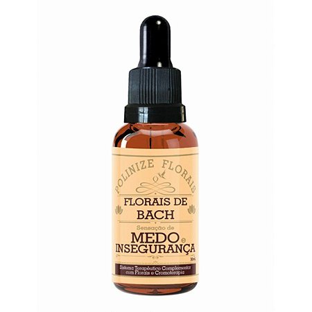 Floral De Bach Medo E Insegurança 30ml