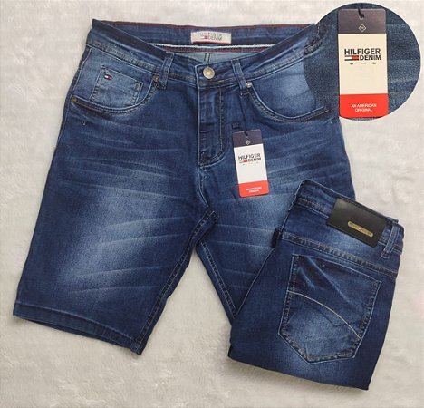 Bermuda jeans masculina
