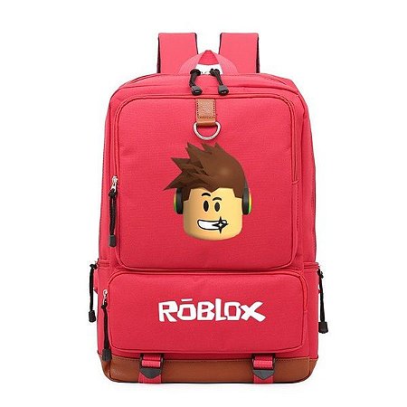 MOCHILA ROBLOX VERMELHA - CAPAS AWC