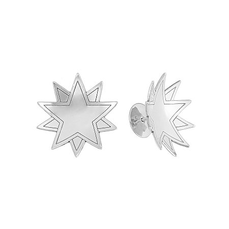 Brinco estrela Concavo