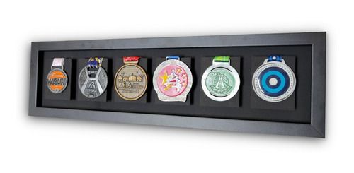Quadro Porta Medalha Elite - 6 Medalhas