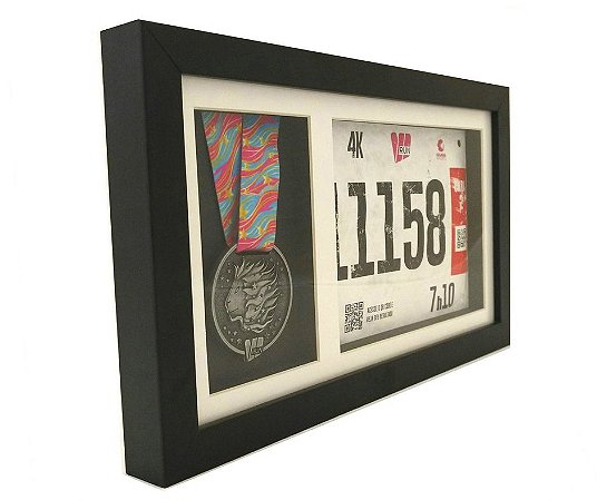 Portamedalha Horizontal Medalha e Numero do Peito