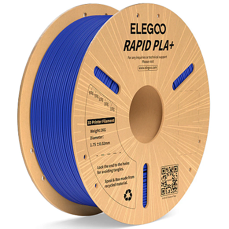 Filamento Rapid PLA+ Elegoo - Azul - 1kg