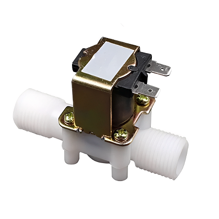 Valvula Solenoide Eletrica 180º 1/2" NF Normalmente Fechada