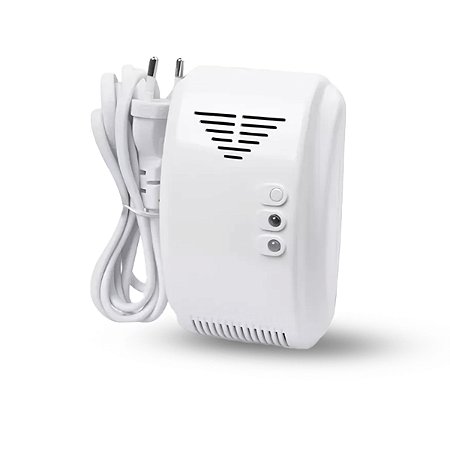 Detector de vazamento gas natural GLP cozinha botijao queimador aberto