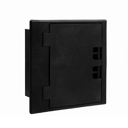 Caixa Tomada para piso elevado embutir eletrica dados rede com rebaixo