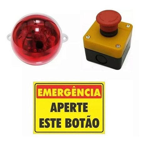Alarme Emergencia Campainha Sanitário Banheiro Quarto NBR 9050