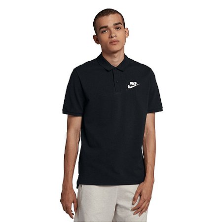 Polo Nike Sportswear Preto