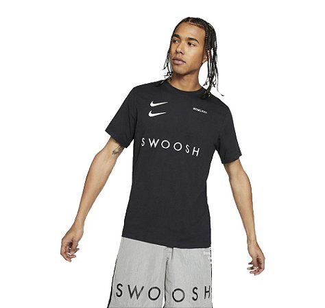 Camiseta Nike Double Swoosh Preto