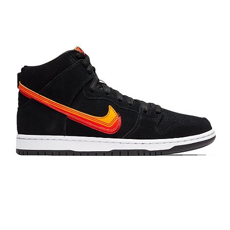 Nike SB Dunk High âTruck Itâ Black/University Gold-Team Orange For Sale â Sneaker Hello