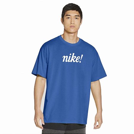 Camiseta Nike Sportswear AirMoji Azul