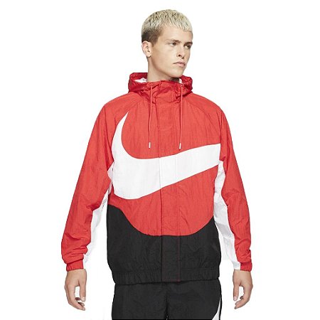 Jaqueta Nike Sportswear Big Swoosh Vermelha - Top Store